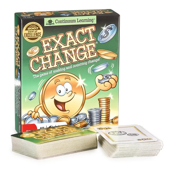 Continuum Games Exact Change(R)