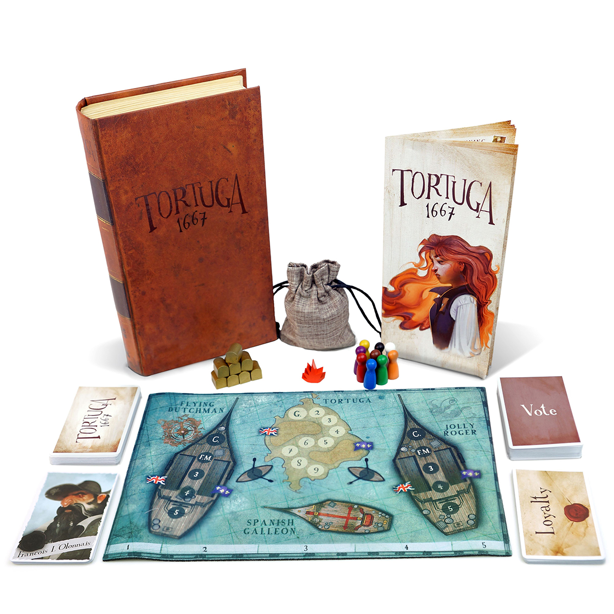 Facade Games Tortuga 1667 Card Game