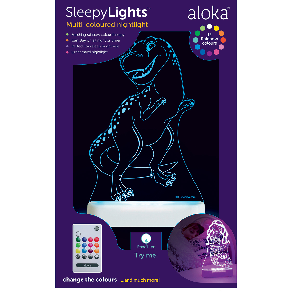 Aloka T-Rex SleepyLight