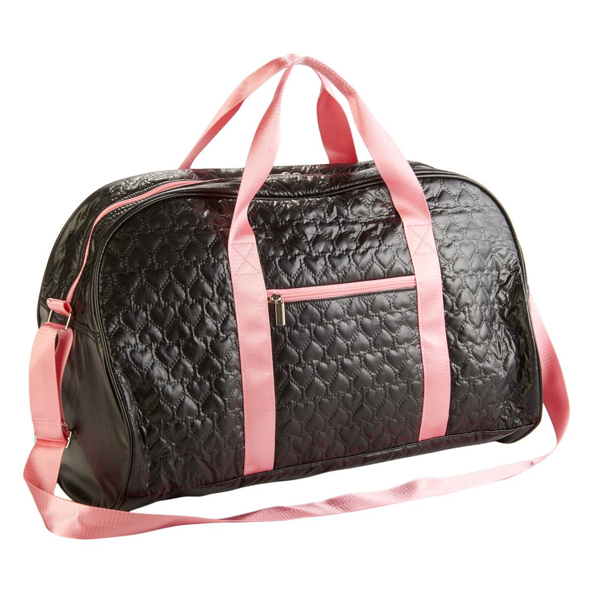 Jessica McClintock Black Hearts Dome Duffel