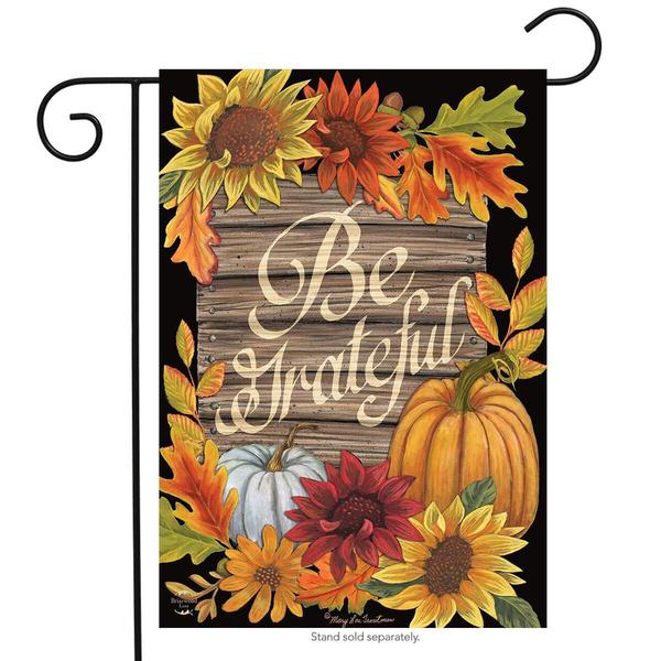 Briarwood Lane Be Grateful Fall Garden Flag