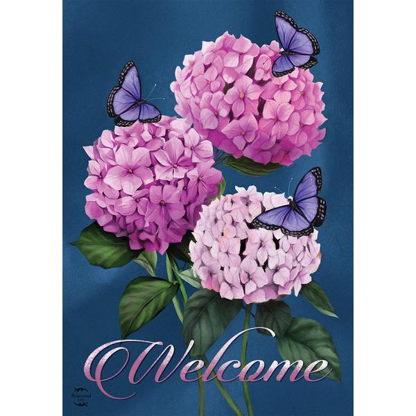 Briarwood Lane Butterflies & Hummingbirds Garden Flag
