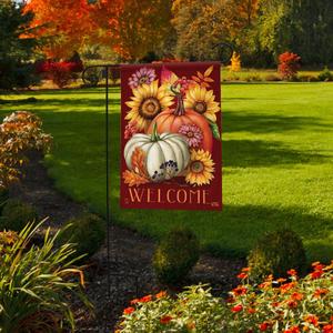 Briarwood Lane Fall Beauty Floral Garden Flag alternate view
