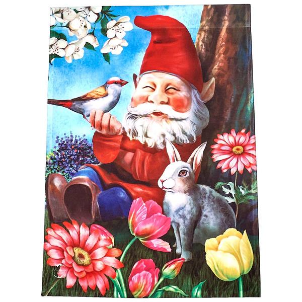 Briarwood Lane Garden Gnome Garden Flag