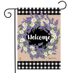 Briarwood Lane Lavender & Daisies Garden Flag