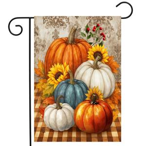Briarwood Lane Pumpkin Harvest Garden Flag