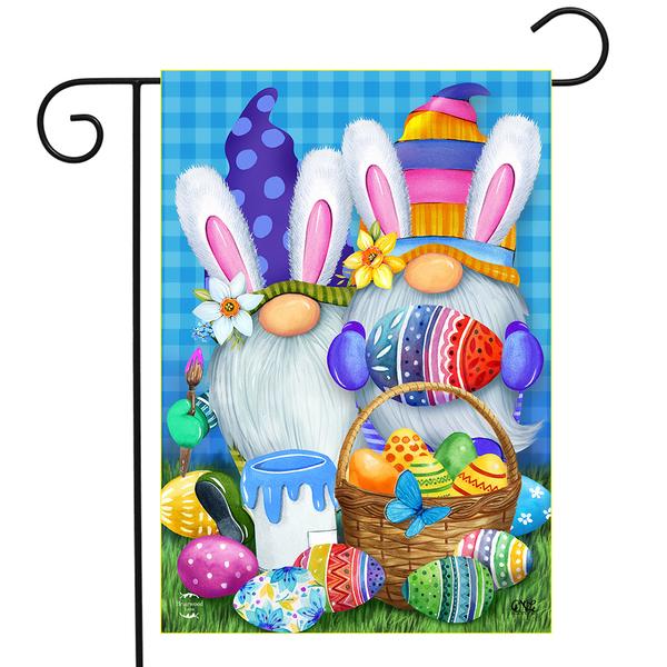 Briarwood Lane Easter Gnomes Garden Flag
