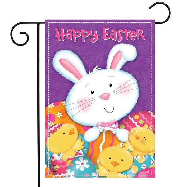 Briarwood Lane Easter Hatchlings Happy Easter Garden Flag