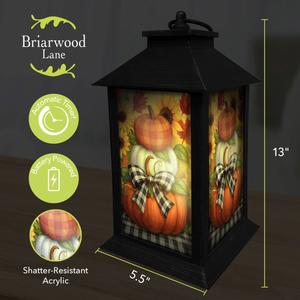 Briarwood Lane Decorative Harvest Pumpkin Stack Lantern alternate view