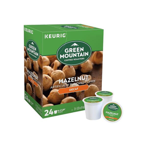 Keurig(R) Green Mountain Coffee(R) Decaf Hazelnut K-Cup(R) - 24 Count