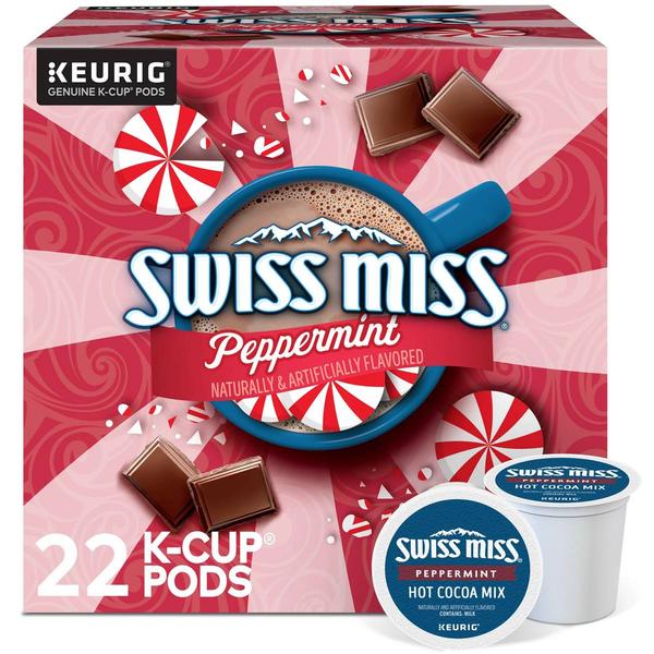 Keurig(R) Swiss Miss Peppermint Hot Cocoa K-Cup(R) - 22 Count