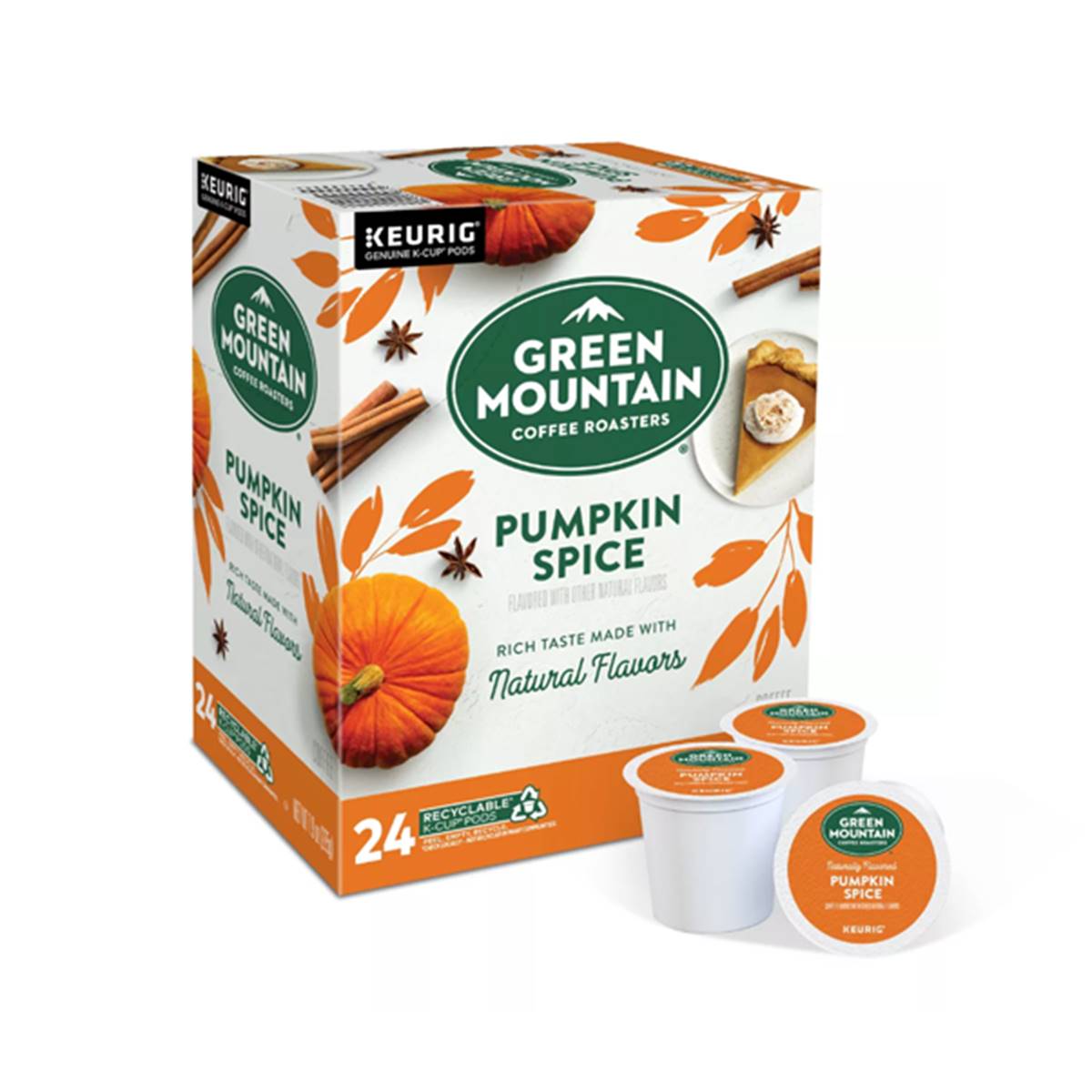 Keurig(R) Green Mountain Coffee(R) Pumpkin Spice K-Cup(R)