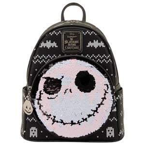 Womens Loungefly Nightmare Before Christmas Sequin Mini Backpack