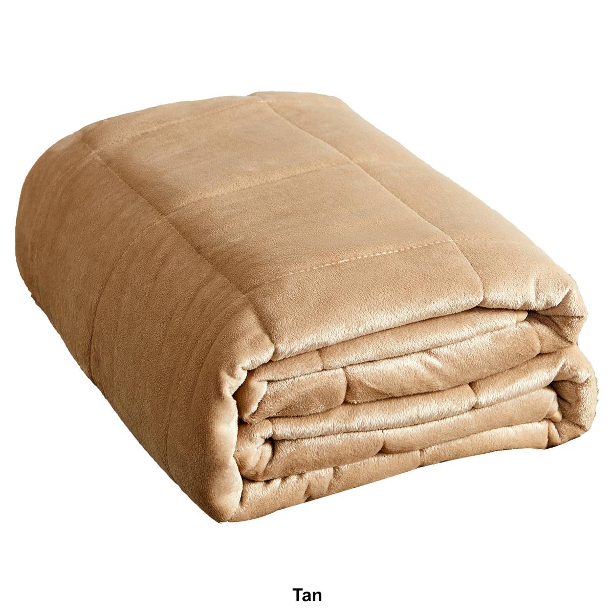 Sutton Home Plush Faux Mink Weighted Blanket