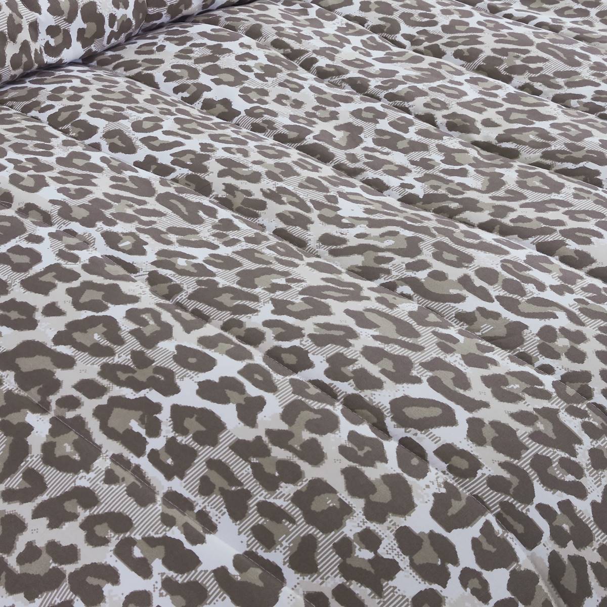 Bella Home Leopard Comforter Set