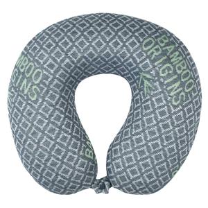 Pur Serenity Bamboo Origin Allover Memory Foam Travel Neck Pillow