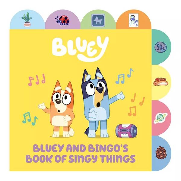 Bluey & Bingo's Singy Tabbed Book