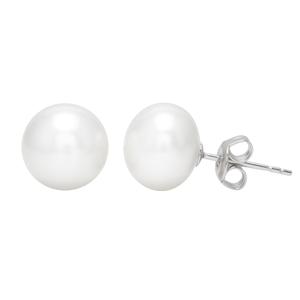 Gemstone Classics(tm) Sterling Silver & Freshwater Pearl Earrings