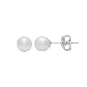 Gemstone Classics(tm) Sterling Silver Freshwater Pearl Stud Earrings