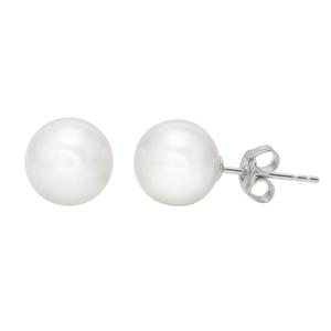Gemstone Classics(tm) Sterling Silver Freshwater Pearl Stud Earrings