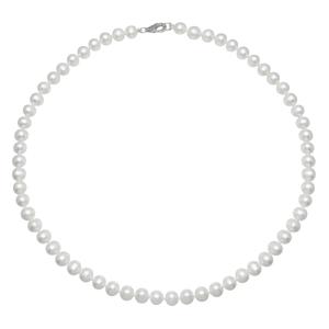 Gemstone Classics(tm) Sterling Silver & Freshwater Pearl Necklace