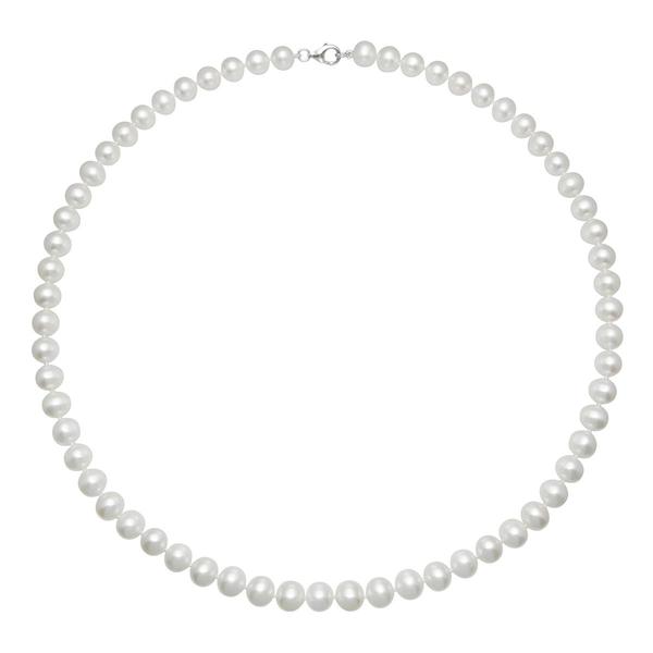 Gemstone Classics(tm) 20in. Sterling Silver & Pearl Strand Necklace