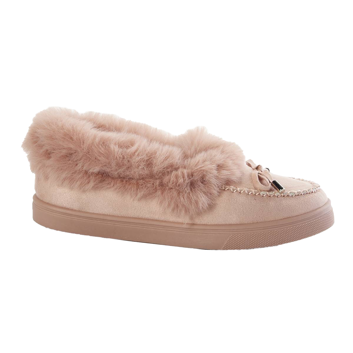 Big Girls Olivia Miller Fur Lined Slip On Shoes