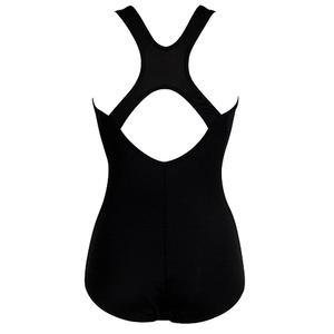 Womens Dolfin(R) Conservative Lap One Piece Swimsuit - Black alternate view