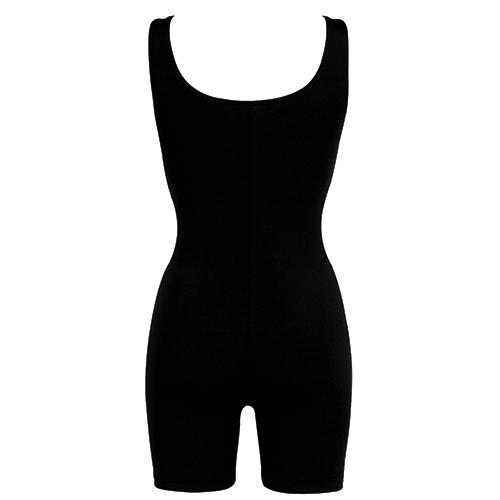 Womens Dolfin(R) Aquatard One Piece Swimsuit - Black alternate view