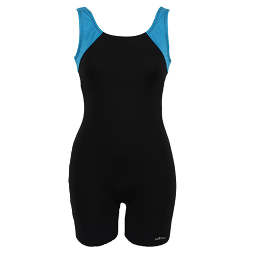 Womens Dolfin(R) Aquatard Color Block One Piece Swimsuit