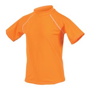 Toddler Little Dolfin(R) Rash Guard Swim Shirt - Orange