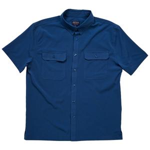Mens Smith's Solid Quick Dry Performance Button Down Shirt