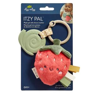 Baby Unisex Itzy Ritzy Pal(tm) Strawberry w/ Silicone Snail Teether