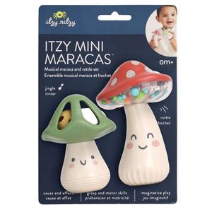 Baby Unisex Itzy Ritzy Mini Maracas(tm) Mushroom Rattles