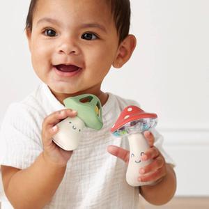 Baby Unisex Itzy Ritzy Mini Maracas(tm) Mushroom Rattles alternate view