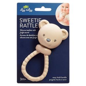 Baby Unisex Itzy Ritzy(R) Sweetie Rattle(tm) Silicone Bear Teether