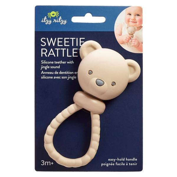 Baby Unisex Itzy Ritzy(R) Sweetie Rattle(tm) Silicone Bear Teether