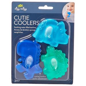 Baby Boy Itzy Ritzy(R) 3pk. Dino Water Filled Teethers