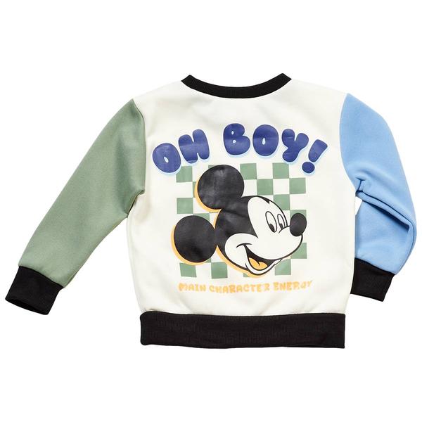 Baby Boy (12-24M) Disney Mickey Oh Boy Crewneck & Joggers Set alternate view