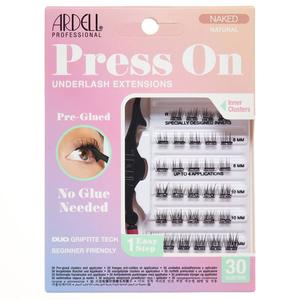 Ardell(R) Naked 30 Pre-glued Press On Underlash Extensions-Natural