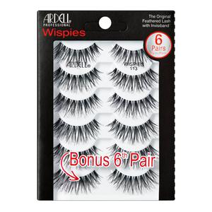 Ardell(R) Wispies False Eyelashes #113 - 5 Pack