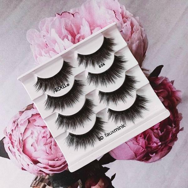 Ardell(R) 3D Faux Mink False Eyelashes #854 - 4 Pack alternate view
