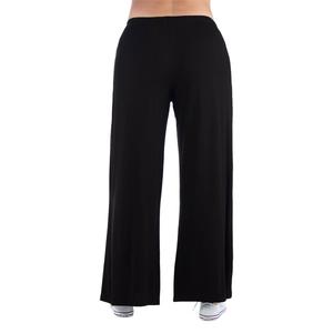 Plus Size 24/7 Comfort Apparel Palazzo Pants alternate view