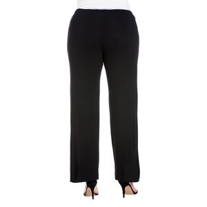 Plus Size 24/7 Comfort Apparel Stretch Drawstring Casual Pants alternate view