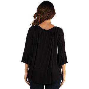 Womens 24/7 Comfort Apparel Loose Fit Tunic Top alternate view