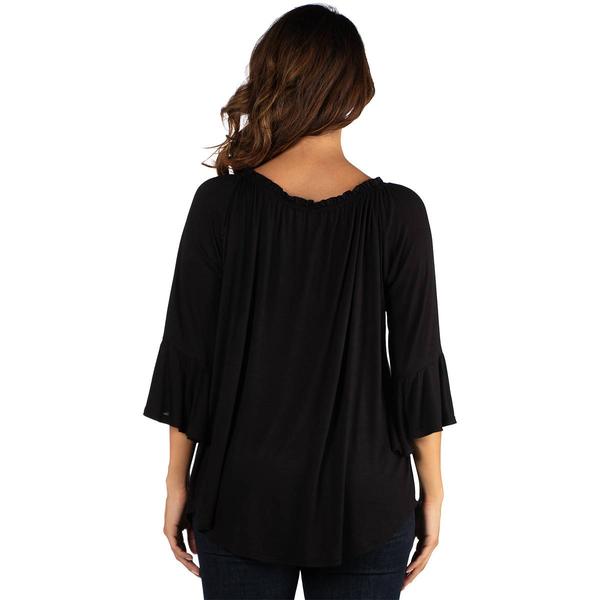 Womens 24/7 Comfort Apparel Loose Fit Tunic Top alternate view