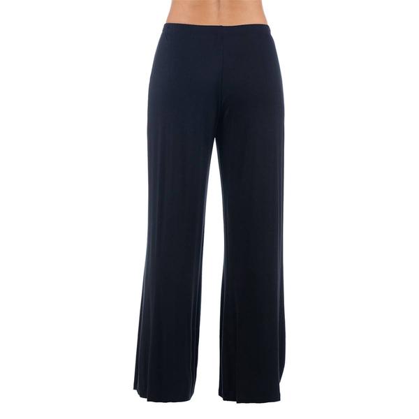 Womens 24/7 Comfort Apparel Solid Palazzo Pants alternate view