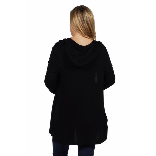 Womens 24/7 Comfort Apparel Open Front Maternity Cardigan alternate view