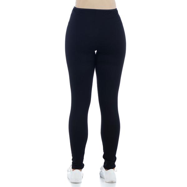 Plus Size 24/7 Comfort Apparel Ankle Stretch Maternity Leggings alternate view