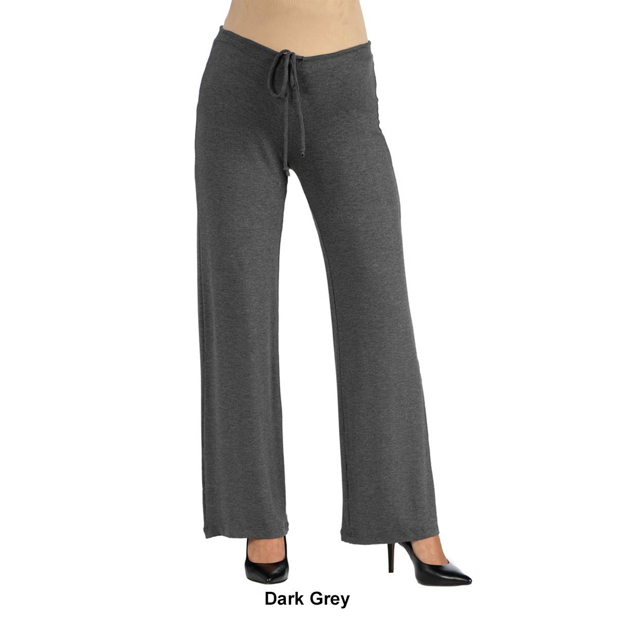 Womens 24/7 Comfort Apparel Drawstring Casual  Maternity Pants